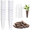 Lansls 20 Pezzi Orto Indoor, Idroponica, Idroponica Verticale, Semenzaio Germinazione, Serra Idroponica da Casa, Kit Idroponica, Kit Coltivazione Idroponica, per Sistemi di Coltivazione Idroponici