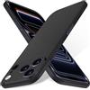 Bastmei Cover per iPhone 17 Pro, Ultraleggero Ultrasottile Antiscivolo AntiGraffio Protezione della Telecamera, PC Rigido Smerigliato Cover per iPhone 17 Pro 6.3 2025 (Nero)