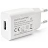 YIMINGOUFEI Caricatore USB da Parete 10W, Alimentatore USB-A 5V 2A con Spina UE, Caricabatterie Bianco con Alloggiamento Ignifugo e Perni Nichelati
