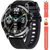 Blackview X1 Smartwatch Uomo Orologio Fitness Impermeabile 5ATM Smart Watch Cardiofrequenzimetro da Polso Contapassi Smartband Activity Tracker Cronometro per Android iOS (2 cinghie)