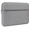 DOMISO Custodia Protettiva per Computer Portatile da 14-15 Pollici, Borsa PC Antiacqua e Antigraffio per MacBook Air 15 M2/M3/M4 e Surface Laptop 15 (Copilot+ PC), Grigio