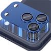 KeHowy Protezione Fotocamera per iPhone 17 Pro Max, 9H Vetro Temperato Lega di Alluminio Cámara Protector Cover, HD Chiaro Pellicola Protettiva Obiettivo Fotocamera per iPhone 17 Pro Max - Blu