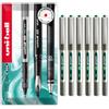 uni-ball EYE UB-157 - Penna a sfera con punta da 0,7 mm, in confezione regalo, confezione da 6, colore: verde