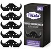 Filzada® 50x PROFI Lame a gancio per coltelli per tappeti - Lame a gancio trapezoidali ultra affilate adatte a coltelli da taglio e coltelli multiuso