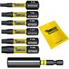SabreCut 7 x SabreCut SCRK32TX 32mm T15 TX15 T20 TX20 T25 TX25 T27 TX27 T30 TX30 T40 TX40 Set di punte per cacciavite a impatto magnetico Torx resistente compatibile con Dewalt Milwaukee Bosch Makita e altro