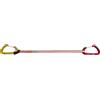 Climbing Technology Fly-Weight Evo Long Set 35 cm Rinvio, Rosso/Giallo, 35 cm