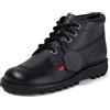 Kickers Kick Hi', Stivaletti Donna, Nero/Nero, 38 EU