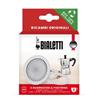Bialetti - 3 Guarnizioni + 1 Piastrina 2 Tazze