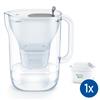 Brita - Caraffa Filtrante Style Mxpro-bianco/grigio/trasparente