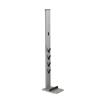 Xavax - Colonna Organizer Accessori Scopa Elettrica-silver