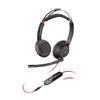 Poly - Cuffie Stereo Blackwire 5220-nero