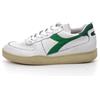 Diadora Heritage Sneaker Mi Basket Low Used Primavera Estate 2023 Bianco 39 Taglia Europea : 39