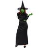 amscan 9917844 - Costume da strega malvagia da donna, per Halloween, costume gotico da favola spettrale