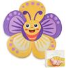 YooxArmor Fiore da Bagno per Lavabo,Vasca da Bagno a Fiori Antiscivolo per Neonati 0-6 mesi, Morbido Cuscino da Bagno per Lavabo per Bambini, Essenziali per il Bagnetto dei Neonati