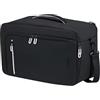 American Tourister Puffypop - Bagaglio a Mano da Sottosedile Donna (40 x 25 x 20 cm, 21 L, 0.70 kg) - Borsa da Cabina Versatile 3-Way, Zaino Aereo con Scomparto Laptop 14 - Nero