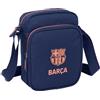 safta F.C.BARCELLONA 2ª attrezzatura - Tracolla con tasca esterna, valigetta portaoggetti, comoda e versatile, qualità e resistenza, 16 x 6 x 22 cm