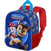 Karactermania Paw Patrol Adventure-Zainetto 3D Elite, Blu, 25 x 30 cm, Capacità 7 L