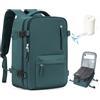 SZSYCN Bagaglio a Mano 40x30×20 Ryanair Wizzair Borse da Cabina Ryanair 40x20x25,Zaino Sottovuoto Viaggio con pompa,Zaino da viaggio aereo donna,Zaino per laptop 14 pollici