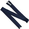 Aerzetix - Set di 6 Cerniere Lampo a Spirale N°5 70cm separabili con cursore Decorativo per Cucito Artigianato Abbigliamento Borse Decorazione | in Metallo Nylon Poliestere | Colore Blu Scuro