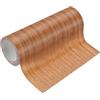 PATIKIL Pellicole Adesive Legno Autoadesivo 4,57M x 15cm Carta Adesiva per Mobili Legno Riparazione Pellicola Autoadesiva Effetto per Pavimenti Porte Tavoli Sedie Armadi, Quercia Arancione