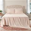 Northwest Ashford - Set di biancheria da letto, doppio, color tortora