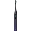 Oclean X Pro, Spazzolino elettrico intelligente, 3 modalità di spazzolamento con sbiancamento, ricarica rapida wireless per una durata di 30 giorni, design antimuffa, impermeabilità IPX7 (viola)