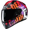 HJC Casco C10 FOP Rosso Arancione HJC