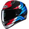 HJC Casco C10 HIPER Blu Rosso HJC