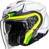 HJC Casco F31 BASK Giallo Bianco HJC