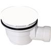 CERAMICA GLOBO Piletta sifonata 90 mm per piatto doccia Globo Docciatre Plus tappo bianco Pietra - Cod. Articolo: DVR2BP