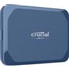 Crucial SSD esterno Crucial X10 4 TB USB tipo-C 3.2 Gen 2x2 Blu [CT4000X10SSD9]