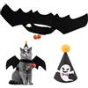 Generico Costumi di Halloween per Gatti, Ali Pipistrello Costumi per Animali Mantello per Animali Domestici per Cane Gatto,Cosplay Decorazione di Halloween