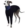 PUMYPOREITY Cappottino Piccolo Levriero Italiano, Felpa Levriero Cappottino Whippet Cappotto Levriero Abbigliamento Piccoli Levrieri Italiano con Collo Alto(Nero, S)