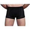 Hoerev, Boxer da uomo modale super morbido intimo Schwarz,5er Packung mit Maschenlöchern XX-Large