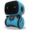 REMOKING Giocattolo intelligente robot per bambini, giocattolo educativo interattivo, regalo per ragazzi e ragazze, controllo touch, controllo vocale, registrazione vocale, danza, musica (blu)