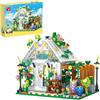 TYCOLE Casa dei Fiori Set Costruzione con Luci, 719 Pezzi Set Costruzioni Botanico, Modellino Serra Giocattolo, Regalo Creativo per Bambini e Bambine dai 6 Anni in Su