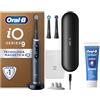 Oral-B Spazzolino Elettrico Ricaricabile iO 9 Nero, 1 Spazzolino Elettrico, 3 Testine Di Ricambio, Custodia Da Viaggio con caricatore + Dentifricio Oral-B Pro Expert, Pulizia Denti Efficace