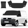 kamoly Copri Parabrezza Auto per VW T5, 600D Oxford Parabrezza Anteriore Oscurante, Protezione Parabrezza per VW, Telo Copri Parabrezza per Auto, Parasole per Finestra Anteriore Anti-UV/Gelo/Ghiaccio
