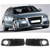 TTCR-II 2 PCS Compatibile con Audi A4 B8 8K Copertura Fendinebbia 2009-2011 - Copri Griglia Sinistra + Destra 8KD807681/8KD807682 Paraurti Antinebbia-B