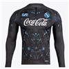 SSC NAPOLI Felpa Allenamento Azzurra 2025/2026, Prodotto Ufficiale, Felpa Calcio Adulto, M