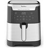 MOULINEX EZ801D Friggitrice ad Aria Easy Fry & Grill XXL Nero Acciaio Inox