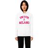 Inter Felpa con Cappuccio Donna, Prodotto Ufficiale, Collezione Back to Stadium, S