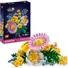 LEGO Botanicals Bouquet di Fiori Estivi con Campanule, Rosa, Tulipano e Altri Fiori Finti - Decorazione Floreale di Casa - Gioco di Natale per Bambine da 9 Anni in su - Regalo di Compleanno - 10347