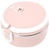 Ejoyous Portapranzo Termico con Isolamento Termico in Acciaio Inossidabile, Contenitori per Alimenti a Strato Singolo Mantengono il Cibo Caldo (Rosa)