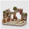 EDG Enzo De Gasperi Villaggio di Natale Presepe con Musica Movimento e Led 22,5x34cm