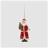 EDG Enzo De Gasperi Addobbo XMAS Decorazione di Natale Babbo Natale 10cm