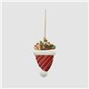 EDG Enzo De Gasperi Addobbo XMAS Decorazione di Natale Cappello 10cm
