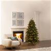 EDG Enzo De Gasperi Albero di Natale Pino Cristallo 180x112cm Realistico con 1500 MiniLED 1791 Rami