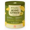 Natulim Acido Citrico Ecologico 500g - Certificato ECOCERT - 100% Puro - Detergente Multiuso in Polvere - Naturale, Elimina Odori, Macchie e Residui.