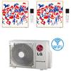 Lg Climatizzatore Condizionatore LG Artcool Gallery PHOTO R32 Dual Split Inverter 9000 + 12000 BTU con U.E. MU3R19 NOVITÁ Classe A+++/A++
